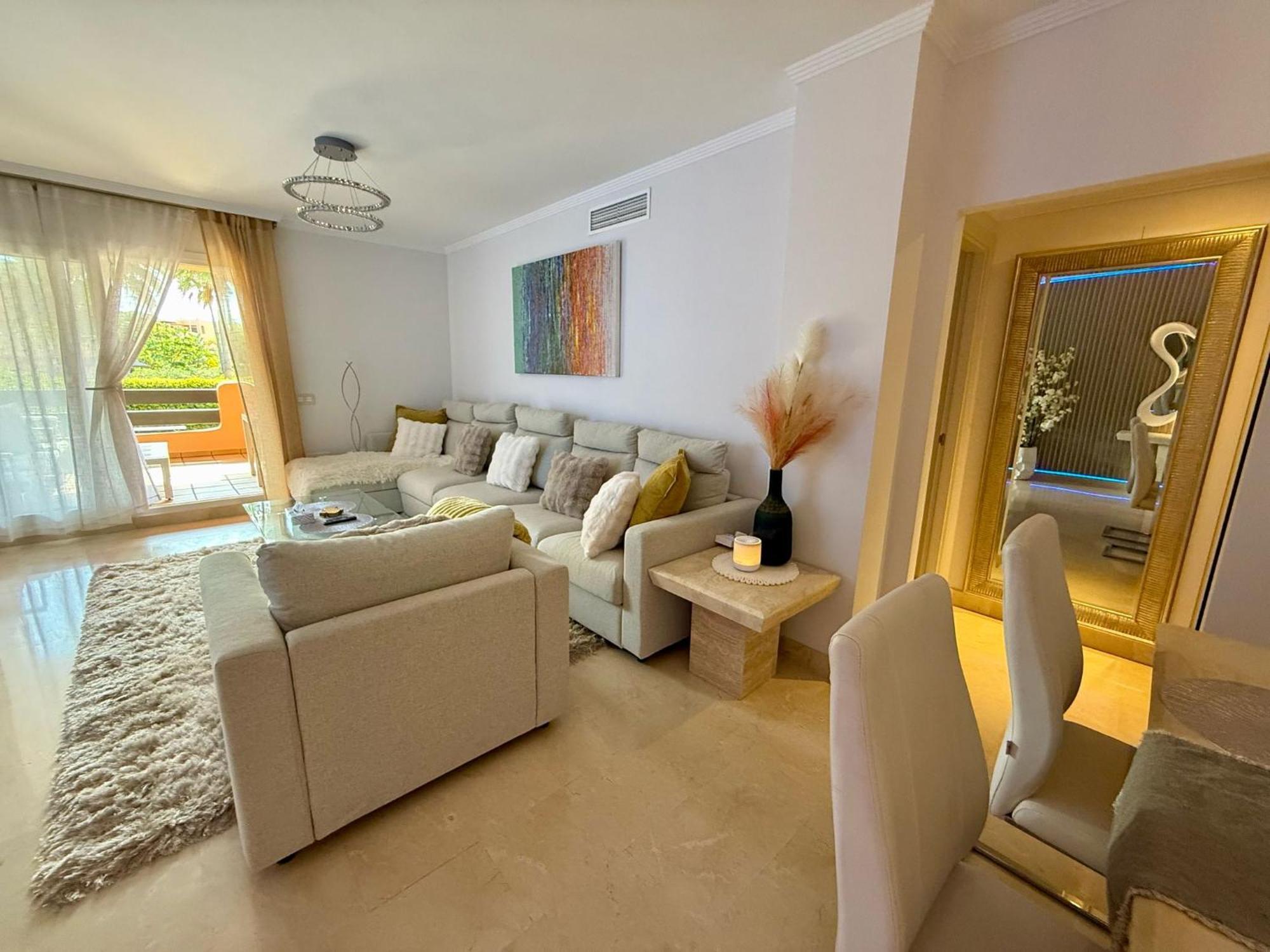 Casares Beach Golf Apartment With Private Garden Direct Pool Access Ngoại thất bức ảnh